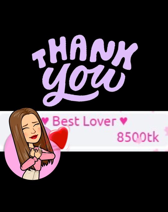 Thank you to my KING 👑 and my tippers for a great Sunday show 🌸 I had an unforgettable time 😊 I'll be