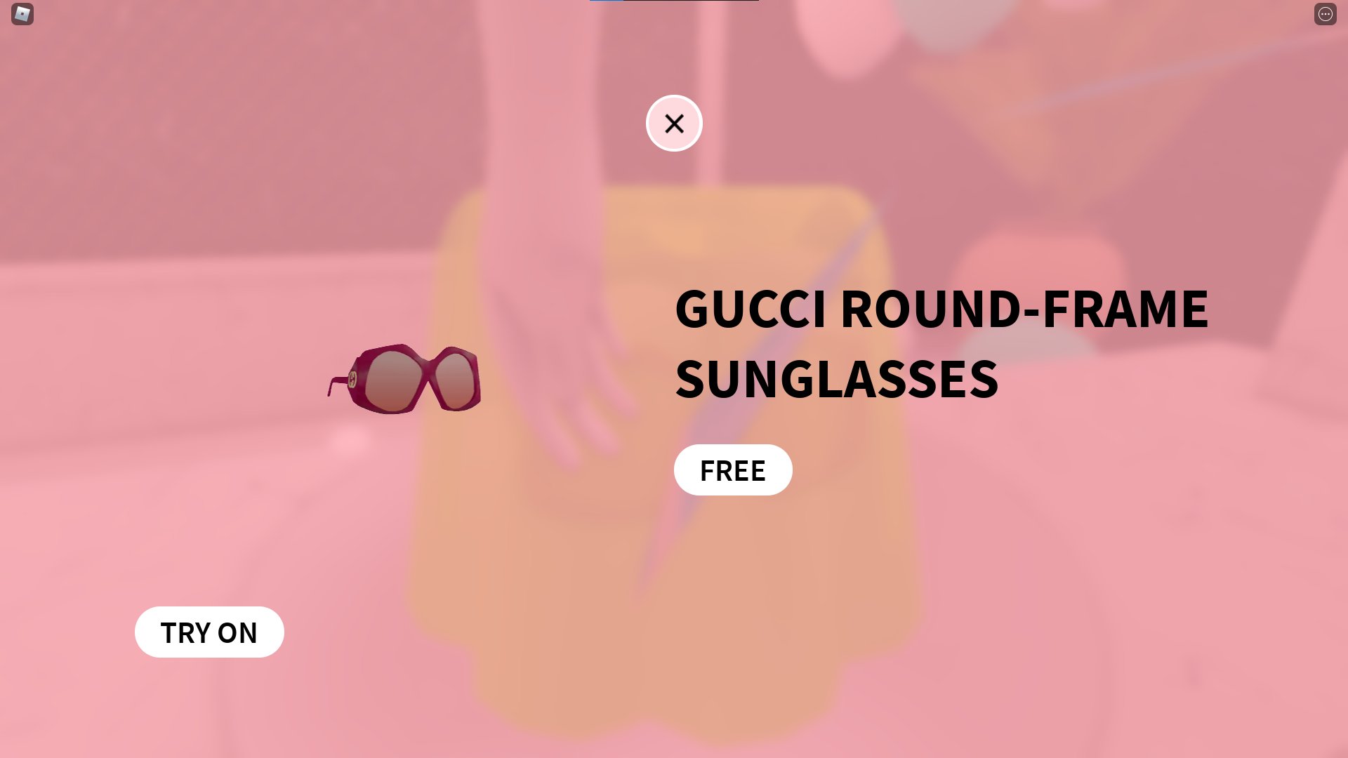 Bloxy News On Twitter The Roblox Guccigarden Virtual Exhibit Closes In A Few Hours There S One More Free Avatar Item You Are Now Able To Obtain Simply Enter The Pool Room - roblox bloxys 2021 how to get shades
