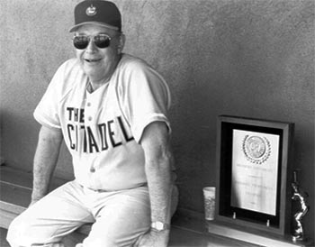 Stitch_Head's tweet photo. #OnThisDay in College Baseball: 1990
@CitadelBaseball beats Miami for the second day in a row, 4-1, to claim the Atlantic Regional title under legendary head coach Chal Port. The win leads the Bulldogs to their only appearance in the #CollegeWorldSeries https://t.co/Fp7uZsOl0D
