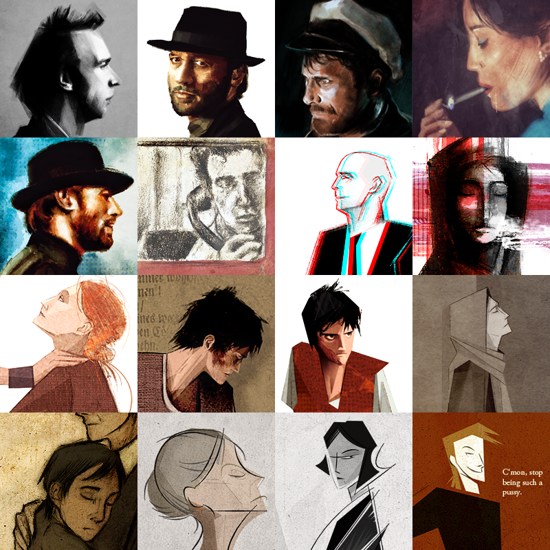 My main focus may be animal art, but really love drawing people from time to time. 
