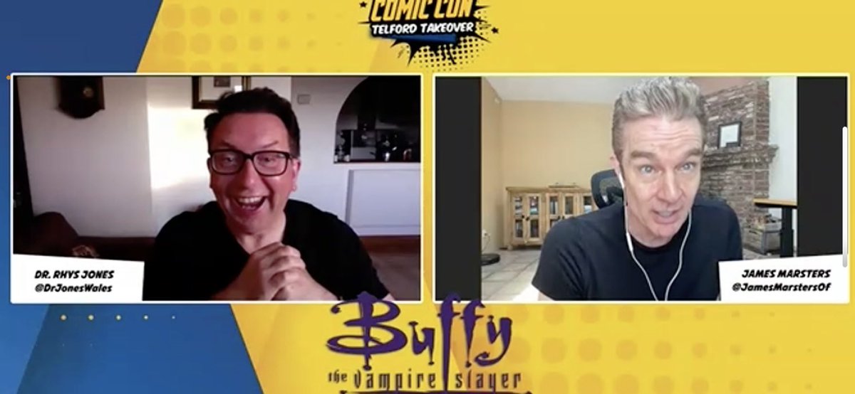 JonesTorchwood's tweet photo. So @JamesMarstersOf would love to play the new doctor ! How many of you would love to see him as the 14th Doctor ? #WCCLive @wcclive @DrJonesWales https://t.co/jBv5MMiqdX