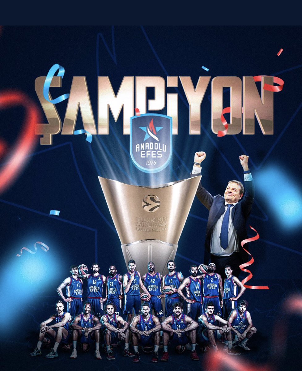 Helal olsun #AnadoluEfes 🎉🎉🎉