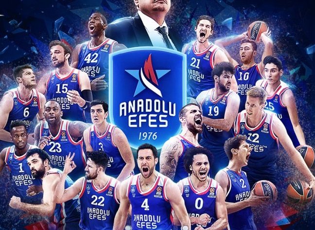 İşte Türkiye ye yakışan şampiyonluk ,yakışan gurur!Tebrikler Anadolu Efes👍👏👏👏👏#AnadoluEfes