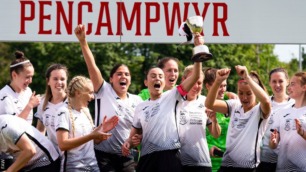 Swansea City completed an unbeaten season as they took the WPWL title with a draw against Abergavenny
⚽ bbc.in/3p6ngha