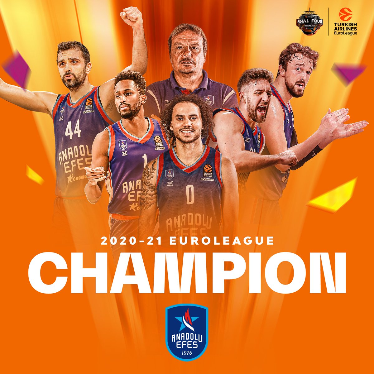 yakupbb's tweet photo. Turkish Airlines EuroLeague 2021 şampiyonu ve Avrupa basketbolunun en büyük takımı  Anadolu Efes.. 🏀 @AnadoluEfesSK https://t.co/pwGs5R69Vv
