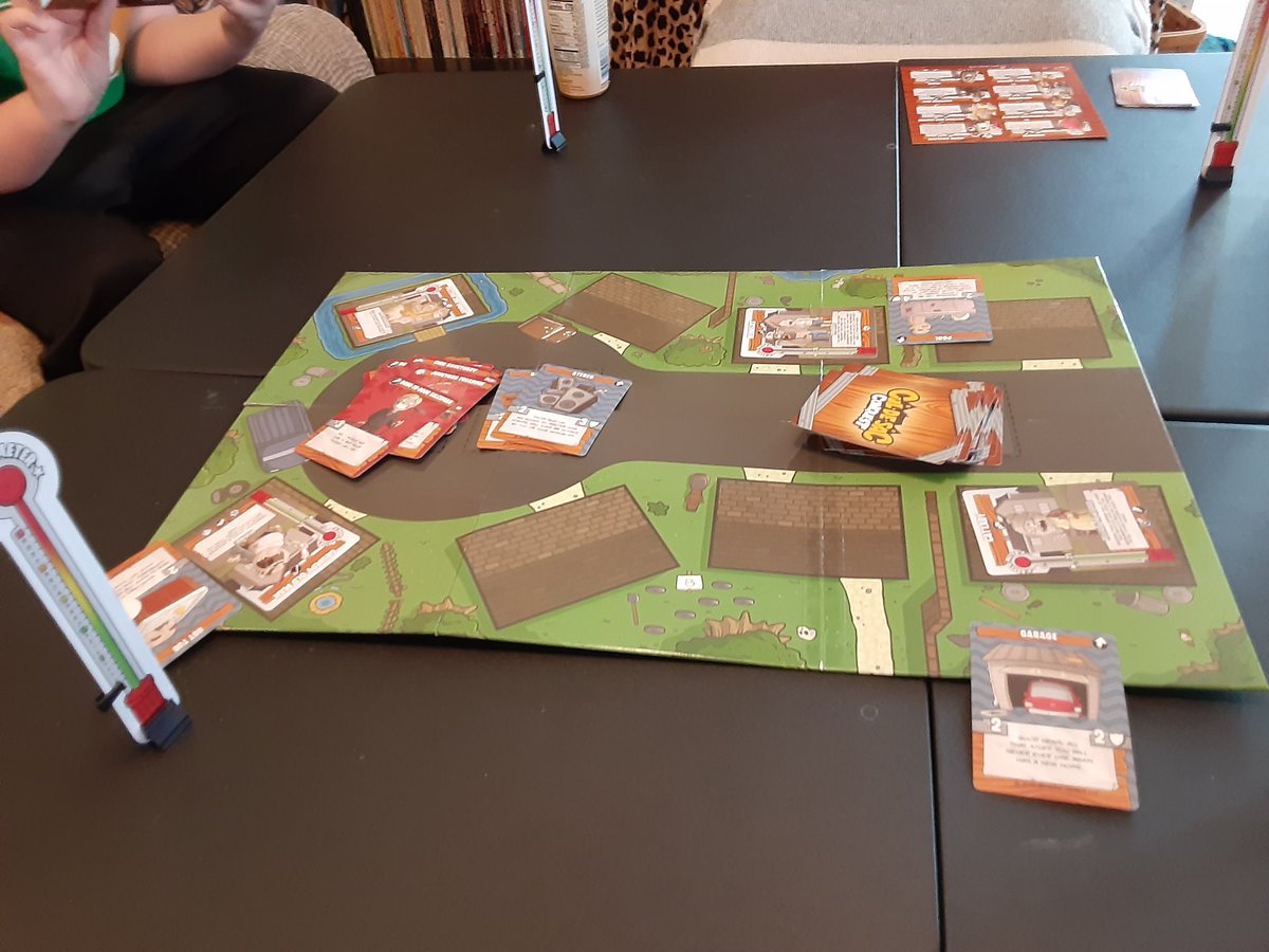 So far, today, we've played Inuit the Snow Folk from <a href="/BoardAndDice/">Board&Dice</a> and Cul-De-Sac Conquest from @AtherisGames with our 11 year old grandson! Also, the first time since Feb 2020!