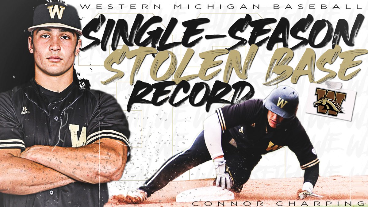 👏 Re-Writing the Record Book! 

Congrats to <a href="/Charps4040/">Connor Charping</a> on breaking the program record for most stolen bases in a single-season (32). #WeWillReign