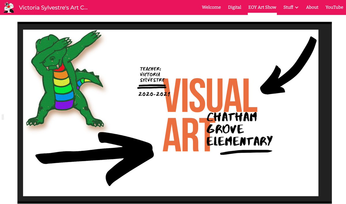 ArtTeacher2427's tweet image. Check out the new CGE End of Year Capsule Art Exhibition! victoria-sylvestre.com/eoy-art-show @ChathamGroveES #ChathamDigitalLearning #ccsarts #ccsartsday @ChathamArts