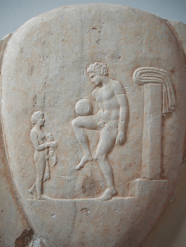 Pythika's tweet photo. Deus nobis haec otium fecit: football and its Classical roots #pedipililudium #SPQL
https://t.co/cp9eCvjrB4 https://t.co/OiUt2g42pM