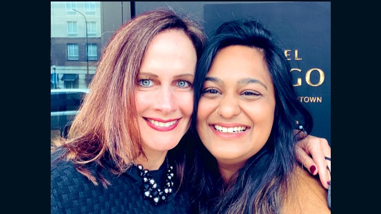 AmyOxentenkoMD's tweet photo. As a past #ProgramDirector, there is nothing more gratifying than seeing someone you recruited going on to fulfill their dreams. 

Seeing you today, @ShrutiPatelMD, filled up my cup. 🤗

And @StanfordMed is so fortunate to have this 🌟 coming for #HemeOnc!  

#PDPride https://t.co/WnjHFtHo3F