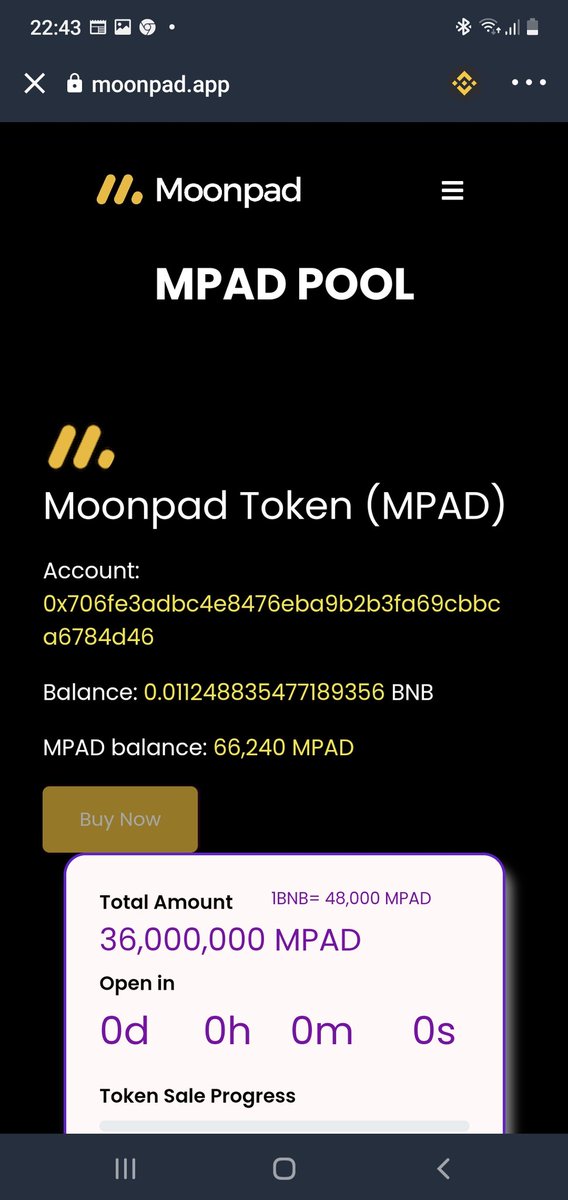 ArthurJohnMarc1's tweet photo. @Moonpad_OA I bought 2.3 BNB and you only gave me 28.4% of that. Fix this! https://t.co/HujFigki6a