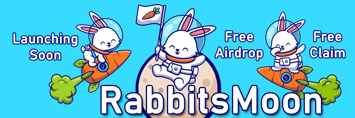 RabbitsMoonCoin's tweet photo. 🐰We are launching soon🐰
🐰Get free Airdrop!🐰

Join us before release!
https://t.co/P9dFwZBvGN

#Rabbits #RabbitsMoon #RabbitsMoonCoin https://t.co/cuf8hg6LcP
