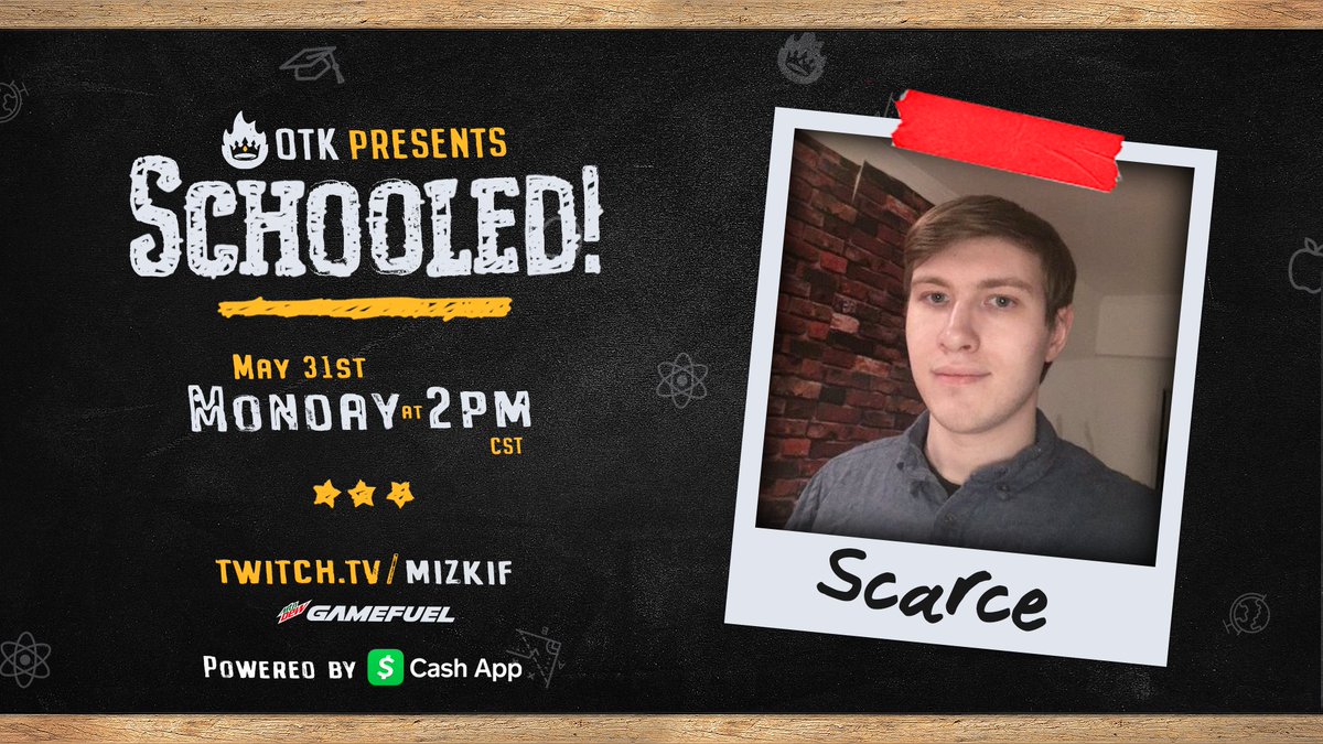 Excited to announce our final guest for Monday's show... The YouTube News legend himself. Welcome @JohnScarce to Schooled!! 👑 #OTKSchooled