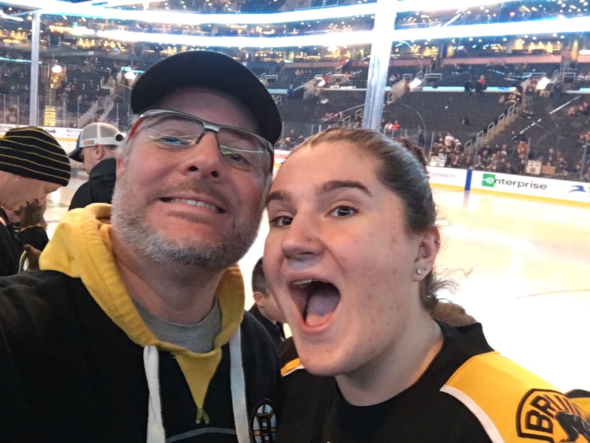 Hat Trick for Pasta!!! - Go B’s!

Gracer bought me tickets to see the Bruins.  We went just 6 days before the accident. It was a great night and Pasta got a hat trick that night too!!  He was her favorite...

<a href="/pastrnak96/">davidpastrnak</a>  <a href="/NHLBruins/">Boston Bruins</a>  <a href="/grace_rett/">Grace Rett</a>