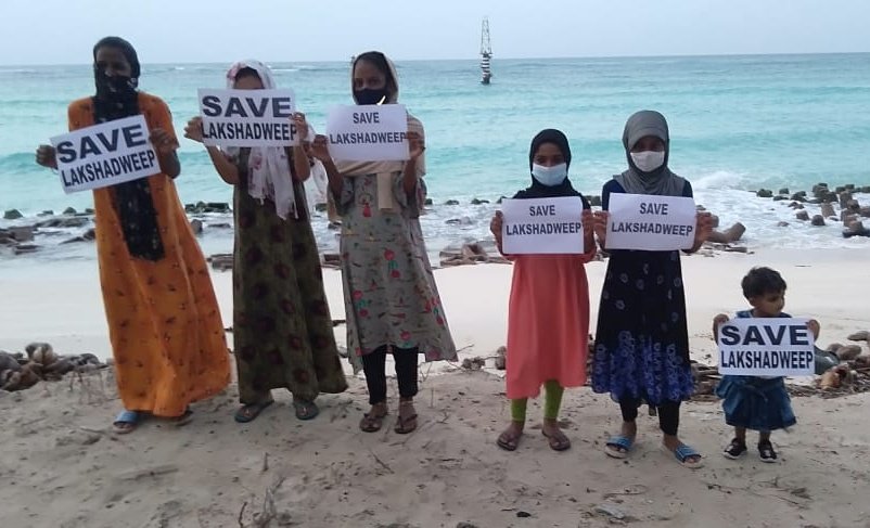aakashmehrotra's tweet photo. This can't be ignored. #SaveLakshadweep https://t.co/odlusHvxnn
