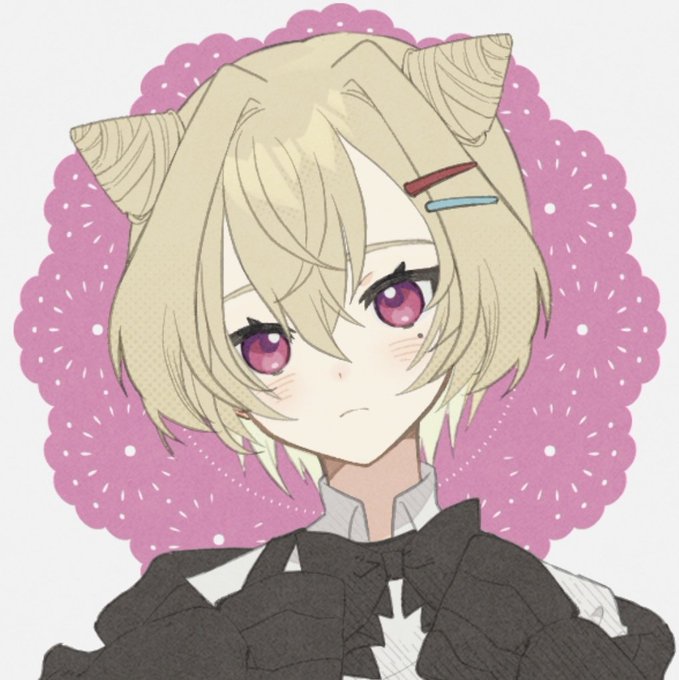 ピンクの目のtwitterイラスト検索結果