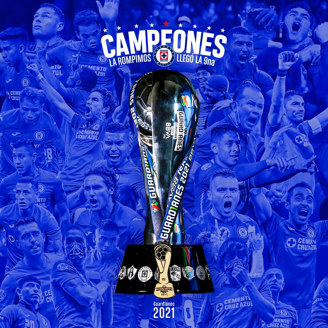 ¡SE ACABÓ LA SEQUÍA! Cruz Azul es campeón después de más de 23 años!!! Suma su novena estrella 🌟 ⚽️ 📸: @cruzazul #futbol #soccer #cruzazul #campeon #pelotade3