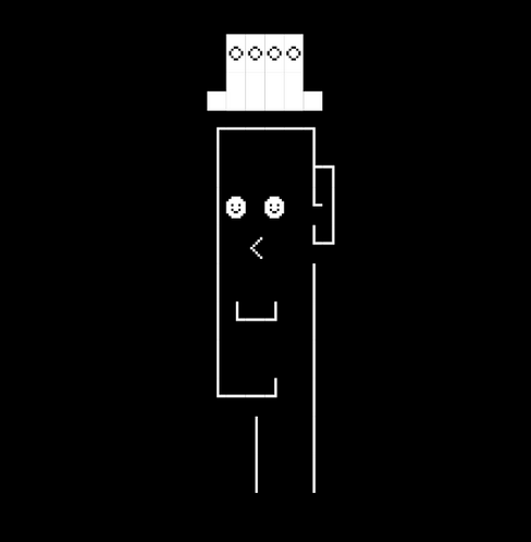 ALLSH00K's tweet image. YES SIR I WILL #ASCIIPunks #1277 #BTC