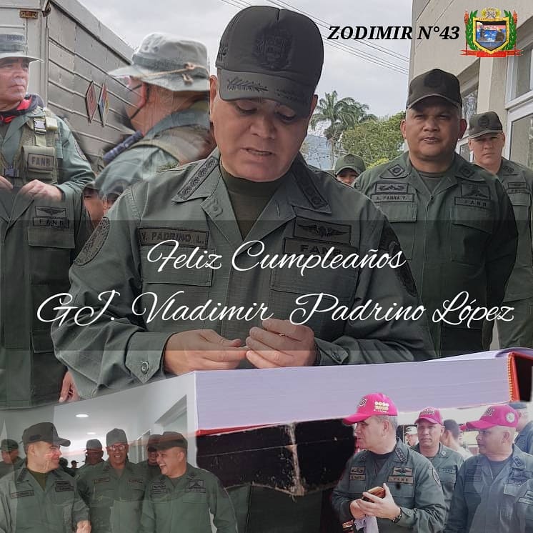 📅 #30May || La @zodimiranda43, expresa su más efusivas palabras de Felicitaciones a nuestro GJ 
@padrinovladimir, en ocasión a su Cumpleaños. Dios le conceda muchos años de vida y salud para seguir cosechando éxitos, General Patriota!.
#VacunasParaLaVida 
#FANB.