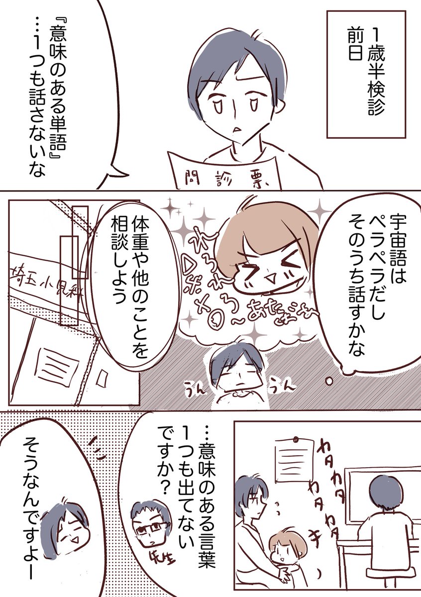 1歳半検診 1歳半検診