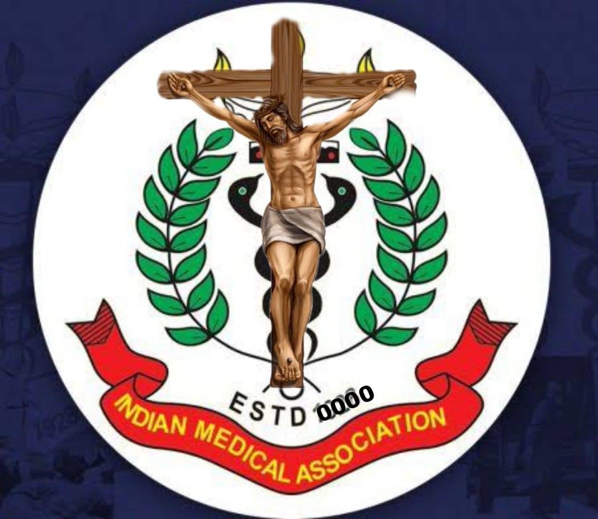 RSSHindi's tweet photo. IMA should change its logo now .
Indian Missionary Association . #IMA_exposed #IMA #IMAvsRamdev #BabaRamdev #RamdevVsIMA https://t.co/r6Lfu0NND7