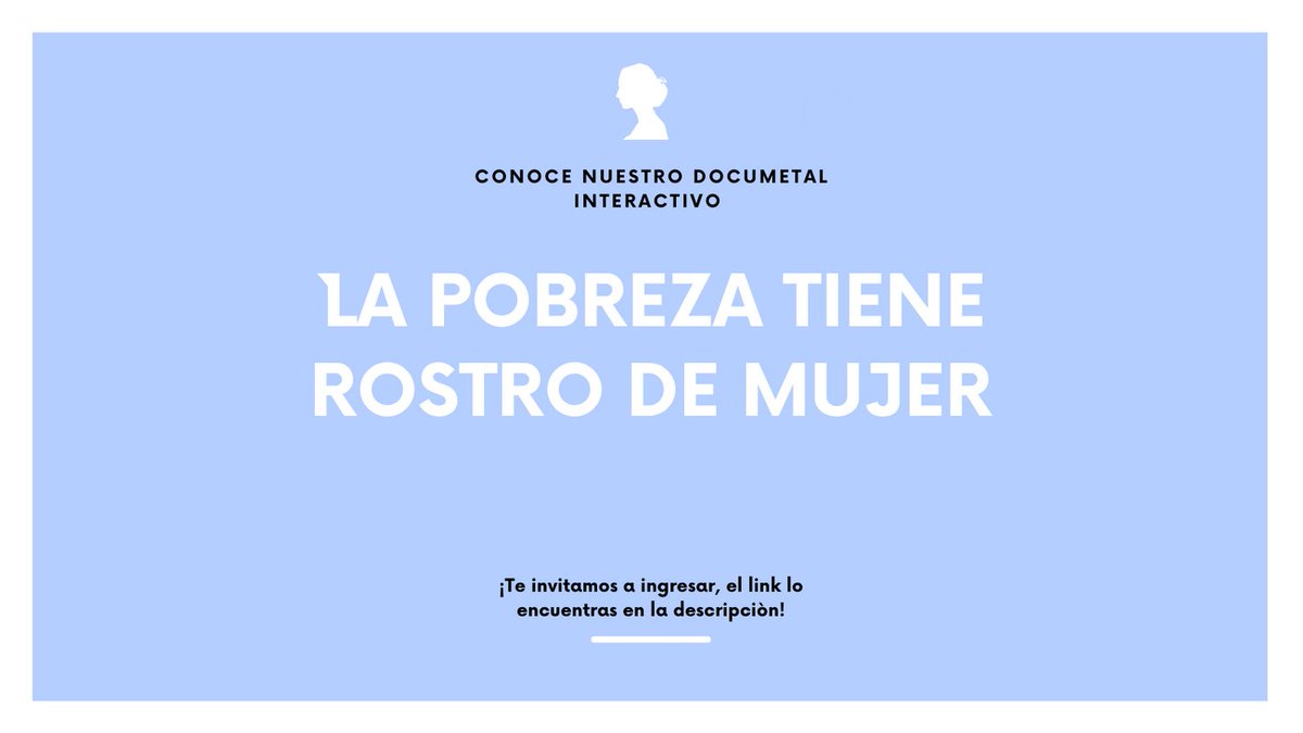 VioletaCodigo's tweet photo. ¡LLEGO EL DÍA! 🙌🏽Conoce el proyecto "Código Violeta🚺", interactúa en nuestra página y conoce mucho más sobre la Feminización de la Pobreza en Colombia🇨🇴.

LINK: https://t.co/TG8kdUEZCV
-
-
#documentalinteractivo #codigovioleta #feminizaciondelapobreza https://t.co/EaNR3dRQDw