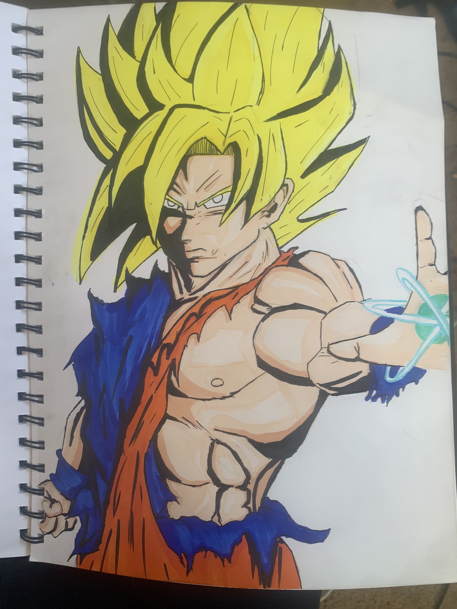 Dragon ball z drawings