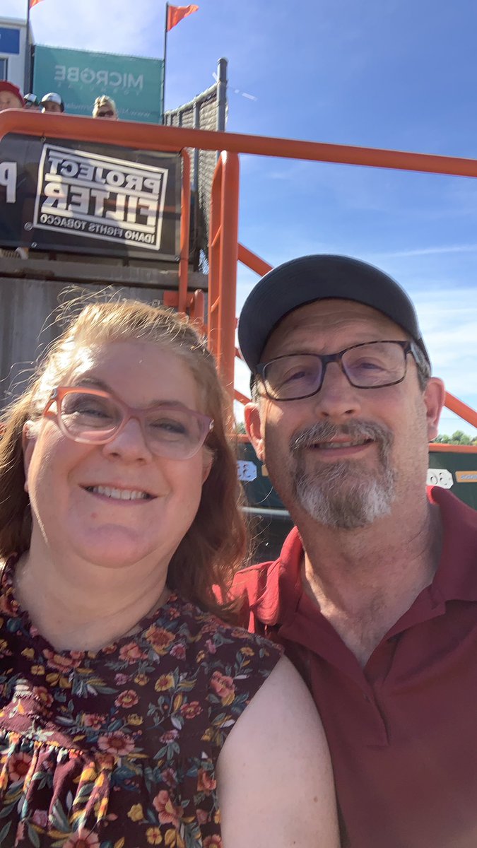 Go <a href="/BoiseHawks/">Boise Hawks</a>! A beautiful day for a game. #baseball #hotdate