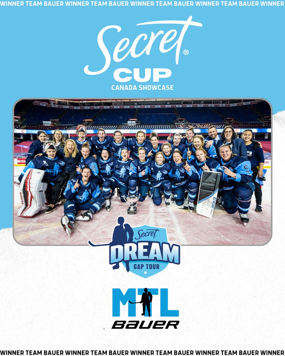 PWHLPA's tweet image. Your 🇨🇦 @secretdeodorant Cup CHAMPIONS Team @bauerhockey 🏆

@nhlflames | #SDGT | 📸 @DaveHollandPics