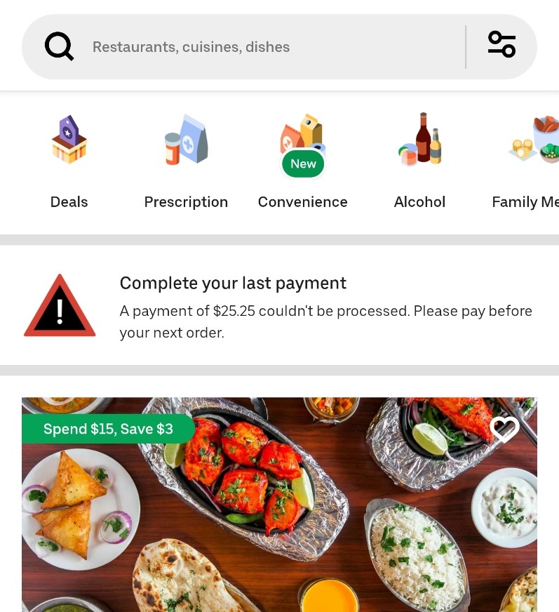 gutsntoses's tweet photo. Did a chargeback and this was Uber's way of "blacklisting" me for protecting my own safety. Missing tamper seals from a restaurant that always uses tamper seals. What's the point of tamper seals if they aren't going to be accounted for when they are broken/missing? @UberEats https://t.co/0aV6KfWaqj