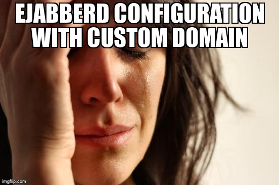 overflow_meme's tweet image. Ejabberd Configuration with custom domain stackoverflow.com/questions/6776… #cloudflare #ejabberd #ejabberdapi #dns #ejabberdhooks