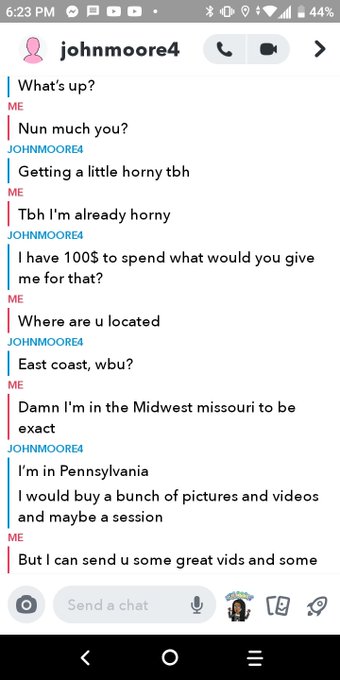 So he said he was going to tell everyone I'm a scammer when it was him that was really the scammer gotta