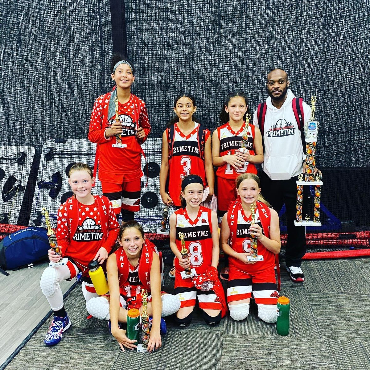 nkyprimetime's tweet photo. So proud of our girls this weekend NKYPrimetime 5th, 6th, and 7th all played in the championship game. 5th and 6th Runners up while 7th grade brought home the RINGS.  Congratulations Ladies we still have WORK TO DO!!!! #nkyprimetimebasketball #nkyprimetimetraining https://t.co/rydakQOy1V