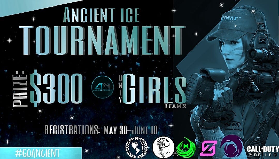 ANCIENT ICE TOURNAMENT

Inscripciónes abiertas totalmente gratis para el torneo de CHICAS Ancient 

32 equipos competirán en un bracket de doble eliminación donde el ganador se llevara $300usd 

¿Te atreves a desafiar los mejores equipos de Latam - Norteamerica?