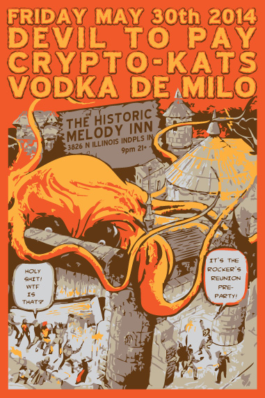 #YDDoDTP: 13 years ago tonight at the Emerson Theater w King Deuce &amp; the Cocaine Wolves
12 years ago tonight at Jerilee's Pub, Lafayette IN w STATE, the Disillusioned &amp; SunCruiser
7 years ago tonight at the Melody Inn w the Crypto-Kats &amp; Vodka De Milo