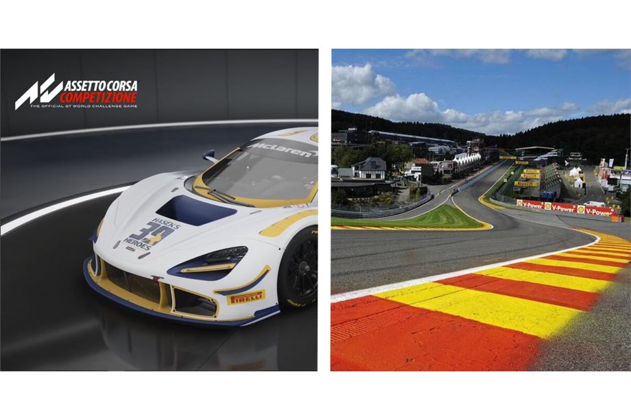 ANNOUCEMENT: 12 hours of racing at Spa for Hasek's Heroes will be happening live on Twitch the day of June 6th at 11:30am EST! I will be taking all of the money from donations and subscriptions I make that day and giving it directly to Hasek's Heroes! (1/2)
