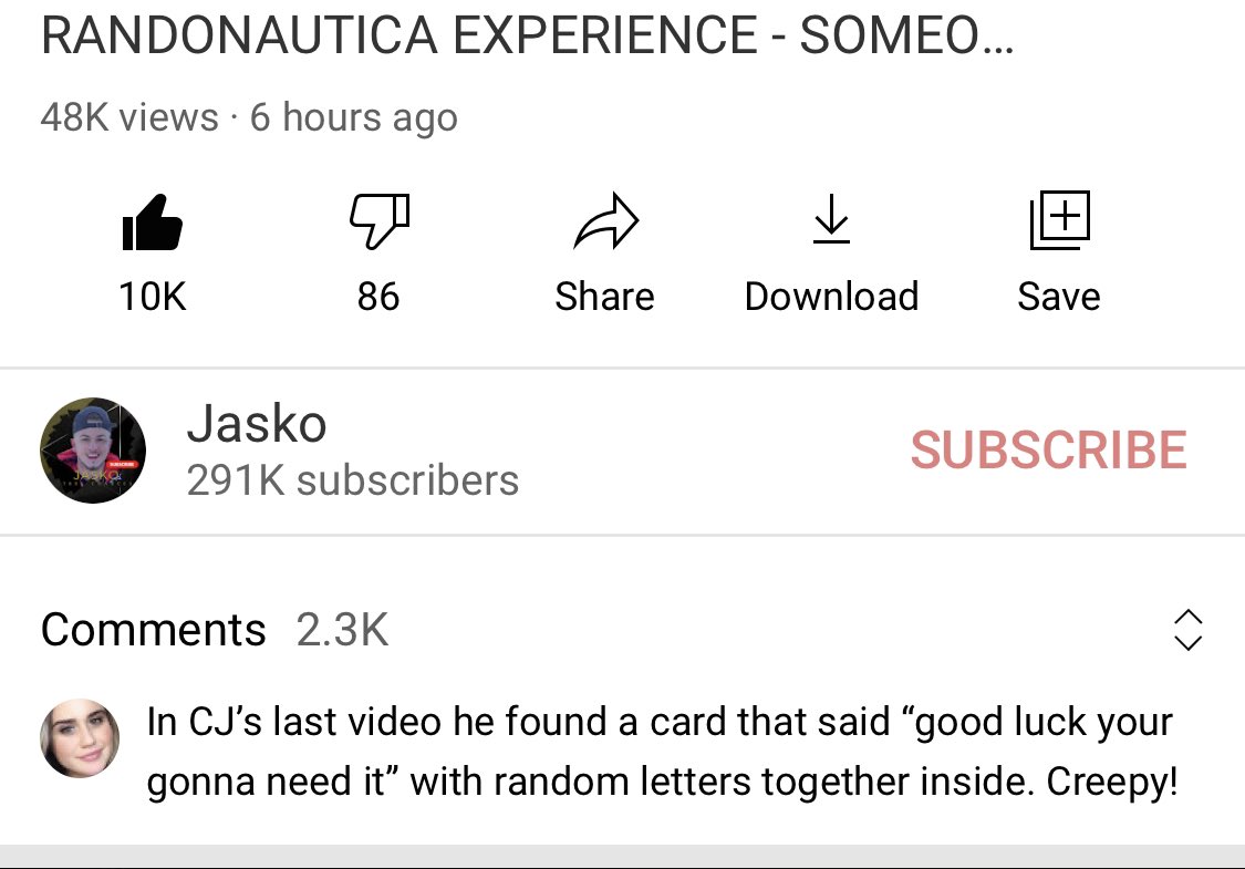 OfficialJaskoYT's tweet photo. 10,000 likes on the latest video in 6 hours…. That’s a personal record for the channel… ON A HOLIDAY WEEKEND 🤯🤯🤯 WOW!!!!! Thank you so much!! https://t.co/wseNnITjDW