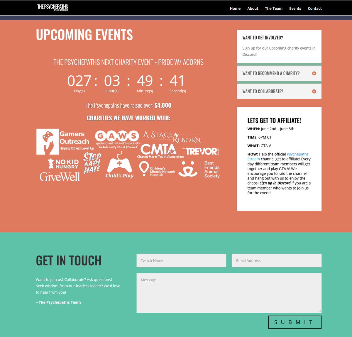 PsychePaths's tweet image. We are so excited to announce our website is now live! Thank you so much to @Aurria21 @a_c0rnz @Outburstt_ and @DizCam_Gaming for all their hard work over the months! We are proud of our delightful community ❤️ #streamers #streamteam #twitch  thepsychepaths.com