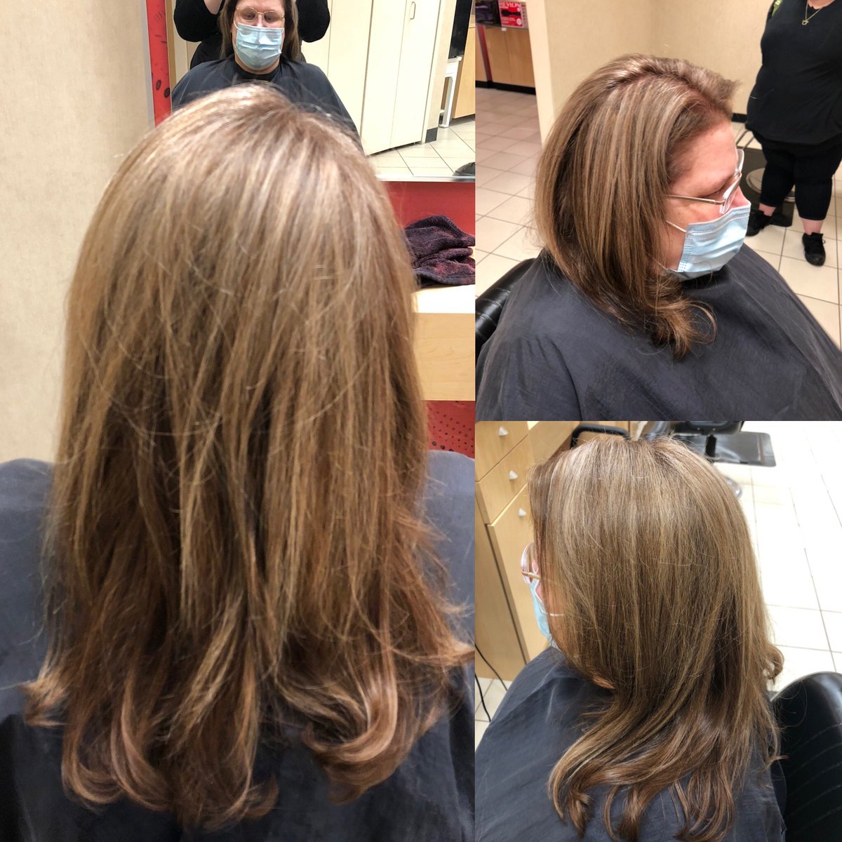 tatytringali's tweet photo. #greycoverage #partialhighlights #highlights #roottouchup #matrixlightmaster #olaplex #okaplexlove #salonlife #haircutsforwomen #blowoutstyles #cosmoprofbeauty #saloncentric #behindthechairstylist #jcpennysalon #bayareahairstylist #salonbyinstyle #paulmitchellproducts #matrix https://t.co/LlpcWQbIaY