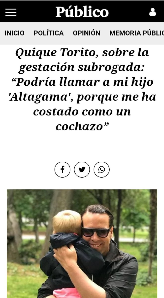 tito_gorilla's tweet photo. Que Torito ha #violentado a una mujer en un programa de televisión.
¿Qué Torito, el mismo que comparó al niño que adquirió mediante #ExplotaciónReproductiva con un coche alto de gama?
¿Ese Torito?
Baia, quién os iba a decir que fuese un 🤡 #miserable, verdad. https://t.co/W7Od2tvxQX