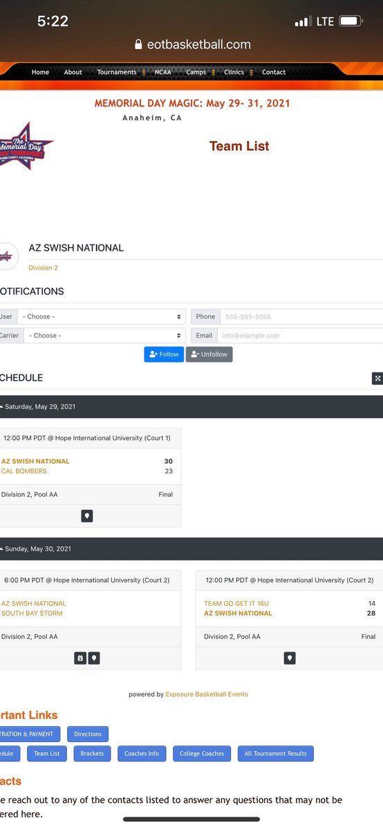 AZ Swish HS teams bonding and representing in California over Memorial Day Weekend 👊💪🏀💙 #azswish #azswishfam #family