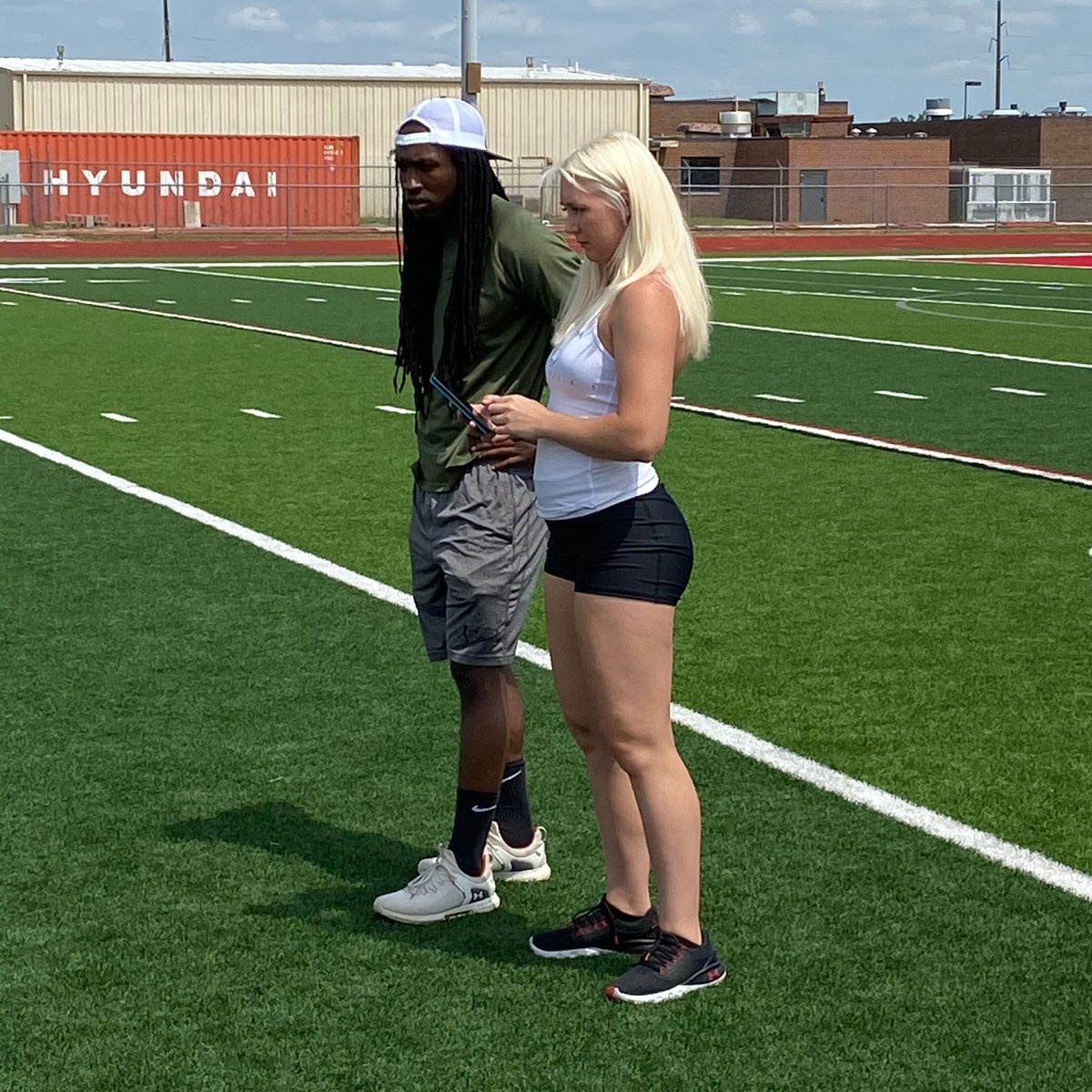 CoachGeorge5's tweet photo. My People, @QBimpact Coaches @AudreyRosePrice and @dedrien 

I walk by there side, any day and everyday!!!  #OHANA https://t.co/HBNb7FYBvc