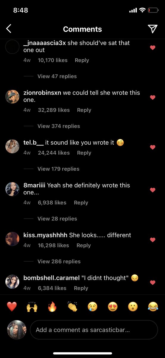 thugggger1's tweet photo. These comments!!!!! 💀💀😭😭😭

HELP!😩😩😩😩😩😩😩😩 https://t.co/3DLoZzYhjw