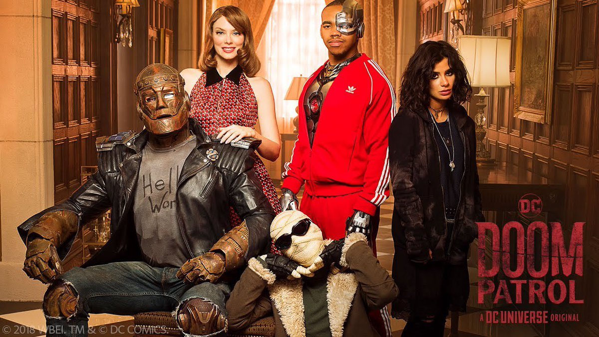 dcmmcu's tweet photo. Can’t wait for all of these Season 3(s) 

Titans 
Doom Patrol 
Umbrella Academy 
The Boys 

(If you haven’t watched any of these shows check them out) https://t.co/09zQsqYYdK