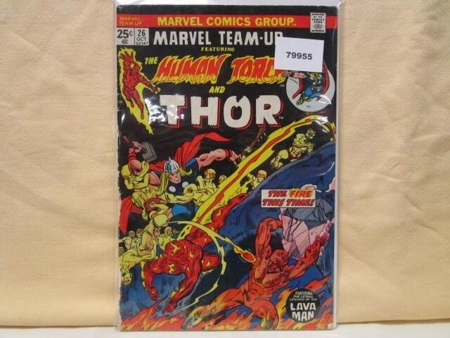 Marvel The Human Torch & Thor No. 26 Oct

It's our Vintage Comic Book Online Auction

This auction begins closing Saturday June 5 @ 7pm

Click the link to bid

https://t.co/Cs4VMtFw8I

#funkyjunkauctions #onlineauction #vintage #dccomics #marvelcomics #comicbooks #superhero #thor https://t.co/pIlS0UkxGO