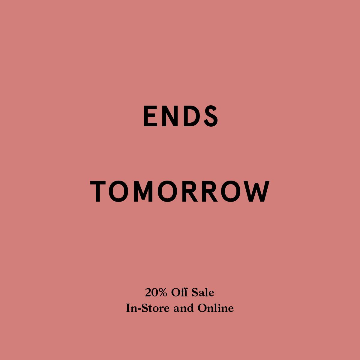 Happy Memorial Day / 
Enjoy 20% off with code: SAVE20 at checkout!

*Offer ends tomorrow at 11:59pm 

shopidun.com