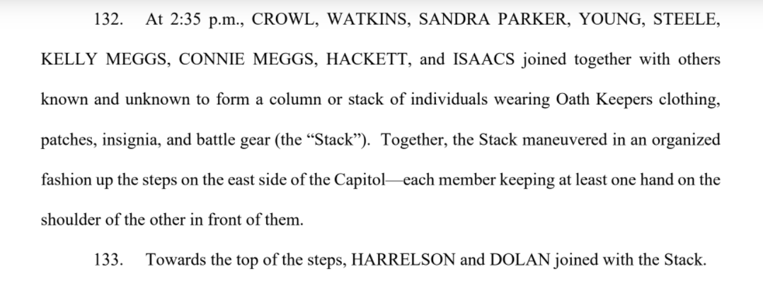 JayECrawford's tweet photo. @MacFarlaneNews @FBI OKAY ... Jason Dolan is definitely #SourOK.
He was with Harrelson at the top of the steps, where the ascending part of the stack joined them.
Joseph Hackett was part of the ascending stack. So he must be #DuckOK, #CamelOK, #LeatherOK or #TailOK. https://t.co/XSa9RVMRWA