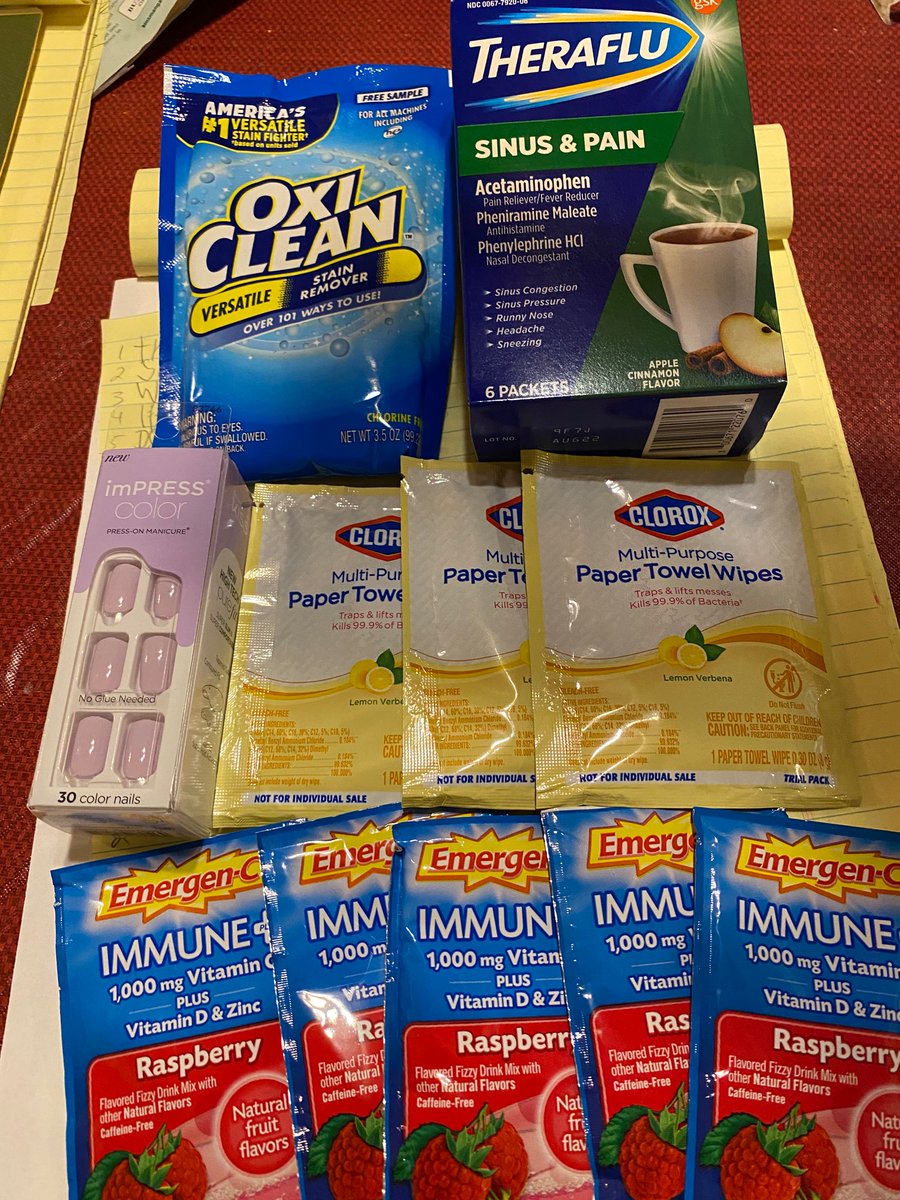 imcalledzorro's tweet photo. Super excited about this #StepIntoSpring voxbox!  #CloroxPaperTowelWipes #emergeyourbest #TherafluPowerDown #imPRESSColor #MyOxiCleanVSR #complimentary #contest @Influenster @clorox @emergenc @therafluus @impressmanicure @oxicleanofficial https://t.co/xoBn7b9da5