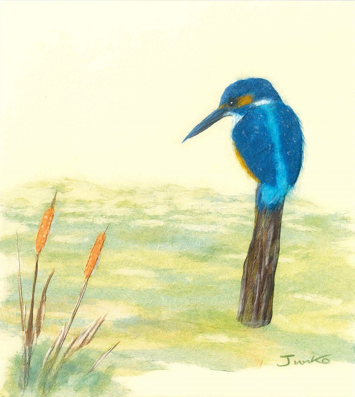 Twitter 上的 和紙ちぎり絵のがんぴ舎 ６月教材 カワセミ 赤い屋根 です カワセミ 翡翠 鳥 赤い屋根 高原 家 癒し ちぎり絵 和紙ちぎり絵 和紙 おうち時間を楽しむ 知育 芸術 Collageart 伝統工芸 指先 ハンドメイド T Co Hghihdbik1