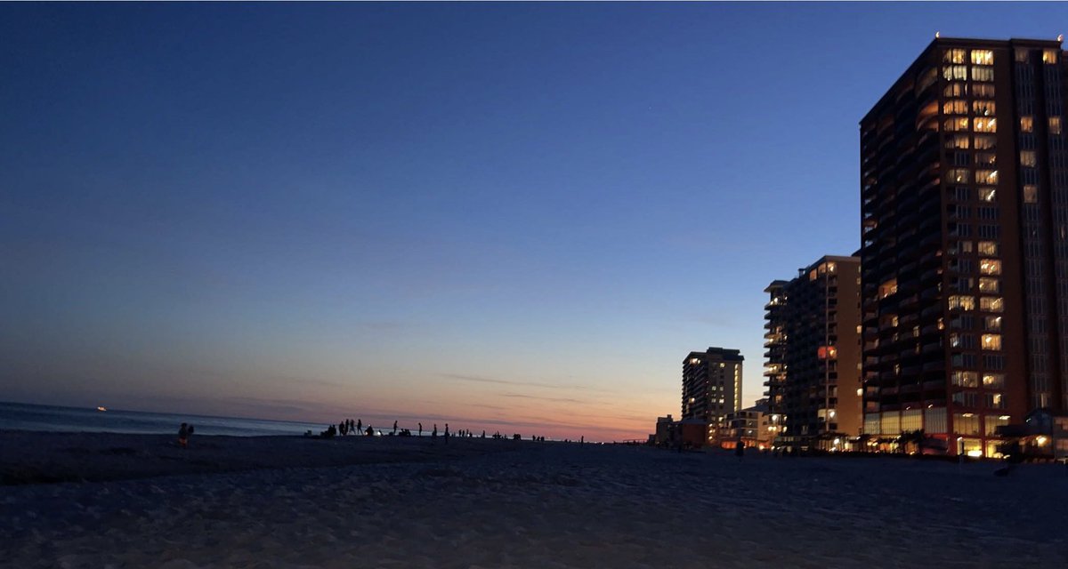 Sunset at Gulf Shores ☀️ <a href="/spann/">James Spann</a>